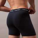 Calvin Klein Men's Cotton Stretch 7-Pack Boxer Brief (Black, M)