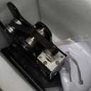 Leather Cutting Machine, 1 Ton Manual Press Die Cutter with 4.7 x 3.5 in Embossing Plate, Dual Guide Shafts, 0.7 in Pressure Stroke - for Leathercraft, DIY & Various Materials