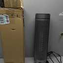 DREO Space Heater for Large Room, 23 Inch Electric Heaters for Indoor Use, 8 Safe Protection Tower, 70° Oscillation, PTC Ceramic with Thermostat and Remote, Quiet, 12H Timer, Bedroom, Office