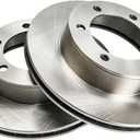 KAC - 296.5mm Front Disc Brake Rotors | Brake Kit for 1995-2004 Tacoma, 1996-2002 4Runner 2pcs Automotive Replacement Brake Rotors,31165