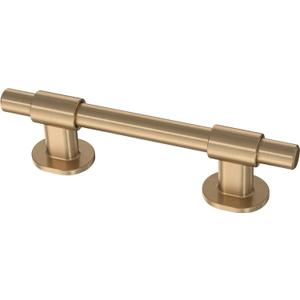 Franklin Brass 5 Pack Champagne Bronze Gold Cabinet Handles Adjustable Drawer Pulls for Kitchen Cabinet Knobs Dressers and Cupboards Fits 1-3/8 to 4 Inch (35102mm) Hole Center | Adjusta-Pull