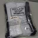 Jetec 32 Pcs Mesh Zipper Bags Toy Storage Bikini Organizer Bag Bolsas Para Guardar Trajes De Baño Waterproof Zipper Reusable Pouch Puzzle Multipurpose for Storage Office(Black,13 x 9.5 Inch)