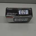 Timex Alarm Clock with Temperature Sensor and Large Display, Battery Operated for Bedroom Runs on 3 AAA Batteries (T108BC) (T108)