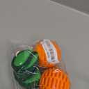 ZUMAEY 2 Pack Dog Chew Toys for Small Breeds, 2.2" Treat Dispensing Ball, Small Dog Toy Ball with Squeaker for Anxiety & Boredom, Interactive Puppy Chew Toy for Fetch, Tug & Dental Care