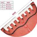 Football Christmas Tree Skirt 36 Inch Mat Funny Party Holiday Festive Decor Supplies for Home Occasion Ornament Decorations
