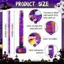 Seenelling Halloween Inflatable Limbo for Adults 59 Inch Spooky Party Games Carnival Engage Your Guests Decoration for Halloween Indoor Outdoor Picnic Decor