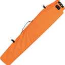 GUGULUZA Waterproof Gun Roll Bag, Soft Roll-Top Waterproof Gun Dry Bag for Rifle Shotgun Case, Wet Bags for Duck Waterfowl Hunting Gear (62 x 17 x 7 inch, Orange)