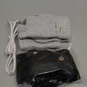 SATINIOR 2 Pairs Winter USB Heated Gloves Fingerless USB Hand Warmer Electric Hand Warming Gloves Heated Mittens with Button