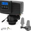 Time Type 5600SXT Water Softener Control Head, 110V Water Softener System Filter Control Head, Electronic Water Softener Valve, Inlet/Outlet DN25, Complete Accessories