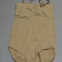 Strapless Shapewear Bodysuit for Women Tummy Control, Seamless Tube Top Bodysuit Body Shaper Off Shoulder Leotard (Large, Beige)