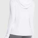 baleaf Women's Sun Protection Jacket Hoodie Clothing Lightweight Long Sleeve Sun Cover Up Shirt (White, L)