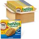 belVita Breakfast Bars Biscuits, Blueberry, 30 Total Packs, 6 Boxes (4 Biscuits Per Pack), Best By: 18/07/2025