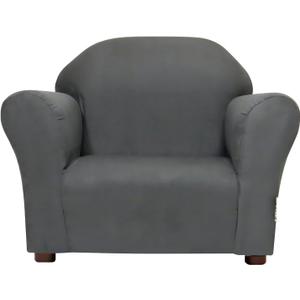 Roundy Toddler Armchair with Soft Microsuede Upholstery Durable Wooden Frame, Ergonomic Design, Fully Assembled, Comfortable Kids Chair for Ages 2-5, Ideal for Bedroom, Playroom & Daycare Use.