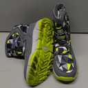 GUBARUN Boys Girls Snow Boots Winter Non-Slip Cold Weather Shoes(Little Kid 3-Grey/ Green)