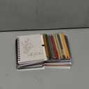 Chiisong 10 Sets Employee Appreciation Gifts Case Management Week Gifts Thank You Spiral Notebook with Sticky Notes Pen Bulk Vet Tech Week Journal for Coworker Teacher Nurse Customer (Joyous Color)