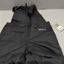 Arctix Kids Insulated Snow Bib Overalls, Black, Small