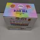 24 Colors Tie Dye Kit, Tie Dye Set for Kids, Pre-Filled Bottles, Non Toxic Permanent Fabric Dye Art Set, Easy DIY Fabric Art - Create Fun (24 Colors)