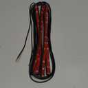 YM E-Bright Car Led Strip Lights for Golf Cart Underglow Motorcycles Marine Boat Kayak Interior Exterior 5050 Chipset 15SMD Waterproof IP67 12V,Red(Pack of 4)