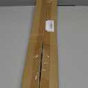 Curtain Rods for windows 32-62 inch, 5/8 inch Decorative Matte Black Splicing Heavy Duty Metal Curtain Rod set with Brackets