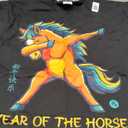 Dabbing Horse Lunar Chinese New Year of The Horse 2026 T-Shirt
