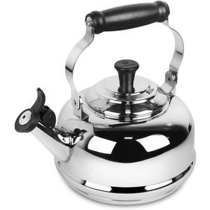 Le Creuset Stainless Steel Whistling Tea Kettle, 1.7 qt.