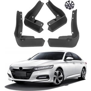 Car Mud Splash Guards Mud Flaps Fender Kit for Honda Accord Accessories 10th 2018 2019 2020 2021 2022 Mudguard Accessories Front and Rear 4-PC Set