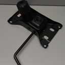 Heavy Duty 500LBs Office Chair Tilt Control Mechanism Replacement Parts, Office Chair Swivel Tilt Base W/6" x 10.2" Mounting Holes - Black