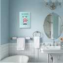 7 x Vintage Highland Cow Bathroom Sign, Are You Pooping Funny Tin Sign for Bathroom Toilet Wall Art Decor (8 X 12 Inch)