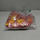 Ouddy Decor 4 Bundles Artificial Fall Flowers for Decorations, Fake Mums Fall Decorations Outdoor UV Resistant Plastic Flowers for Indoor Outside Autumn Thanksgiving Garden Yard Window Box Home Decor