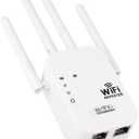 PHEZEN WiFi Signal Extender, 2025 WiFi Booster 1200Mbps Dual Band WiFi Extenders Signal Booster, Wireless Network Signal Booster for Indoor and Home