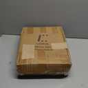 CASIMR 2 Tier Plant Stand, 19.2 inch Tall Metal Potted Holder Rack,Indoor Outdoor Multiple Flower Pot Shelf Rustproof Iron Garden Container for Garden Patio Living Room Corner Balcony, Black