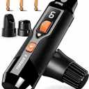 Power Professional Pet Nail Grinder for Dogs - Ultra-Quiet 30dB, Powerful 7-Speed 16,000 RPM Motor (20k Force), Dual LED Lights, 12H+ Runtime, 3 Diamond Bits & Dust Cap