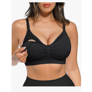 Lover-Beauty Nursing Bras for Breastfeeding Comfortable Hands Free Pumping Bras Pregnancy Maternity Sport Bra Plus Size XL