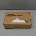 KeaBabies Baby Wrap Carrier - All in 1 Original Baby Carrier Newborn to Toddler Sling, Easy to Wear, Hands Free Bonding, Lightweight, Breathable Infant Wraps (Trendy Black) (One Size (Pack of 1))