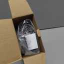 TAILI Double Layer Soap Holder, Drill-Free Bar Soap Dish Tray Suction Cup, Draining for Shower Wall, Bath Storage, Rustproof Stainless Steel Sponge Holder for Tub, Kitchen, Black (5.7" * 10.1")