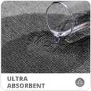 Bath Mat,Ultra Thin Bathroom Runner Rugs,Large Bath Mats for Bathroom,Quick Dry,Non-Slip,Machine Washable,Low Pile,Bath Rug,Shower Outside,Sink,Home Decor Accessories.Dark Grey,2'x5'（24x60inch）