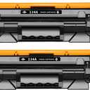 134A Toner Cartridge (with Chip) Replacement for HP 134A 134X W1340A W1340X Black Ink Cartridges for HP M209dw M234dw M234sdw M234sdn Printer (2-Pack)