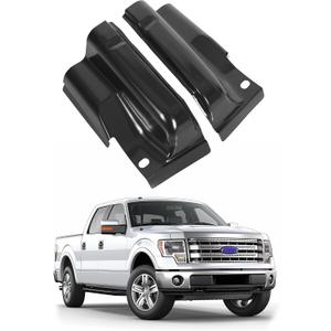 ECOTRIC Steel Cab Corners Compatible with 2009-2014 Ford F150 Crew Cab 4 Door Pickup Truck, Rust Repair Cab Corner Covers Left & Right