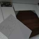 Modern Wooden Side Table, Living Room End Table, Nightstand, Walnut, 16 D x 16 W x 25 H inches