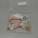 319Pcs Lip Gloss Keychain Making Kit, Including 18 Keychain Clips, 20 Extender Chain, 117 Charms, 150 Jump Ring, 1 Jewelry Plier, Bag Charm Kit, Key Chains Making Supplies for DIY Crafting and Jewelry