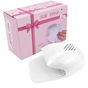 Portable Nail Dryer, Quick Dry Regular Nail Polish Air Blower Nail Dryer Nail Art Polish Machine - Nail Fan Dryer for Regular Nail Polish, Fingernail Toenail