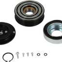 ECCPP AC Clutch 2014-2020 For Infiniti QX60 for Nissan Pathfinder 3.5L 2007-2012 For Nissan Altima 3.5L AC Compressor Clutch Assembly Kit Pulley Coil Set