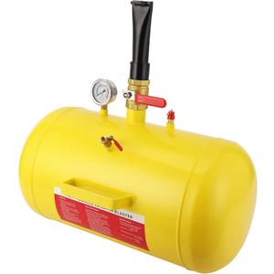 10 Gallon Tire Bead Seater Air Tank with Gauge, Heavy Duty Bead Blaster Tire Inflator for Car, Truck, ATV, Tractor, RV  Portable Air Bead Seater Tank for Fast Tire Inflation