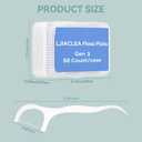 2 x LJIALCLEA Dental Floss Picks Smooth Gen5 (500 Count Gen 3)
