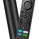 Replacement Voice Remote for Fire Insignia TVs Stick (2nd/3rd Gen)/4K/Lite/4K Max/Cube, Remote Control Compatible with All Fire Series TV Stick, for Smart TV 3rd Gen