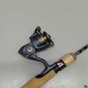 Pflueger President Spinning Reel and 4'8" Rod Combo, Ultra Light, 2-Piece Graphite Rod, Size 20 Reel, Aluminum Spool