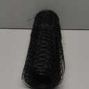 Chicken Wire 13.7 in x 237 in Poultry Wire Netting Hexagonal Galvanized Mesh Garden Fence Barrier for Pet Rabbit Chicken Fencing with 100 Pcs Cable Zip Ties(PVC-Coated) (Black)