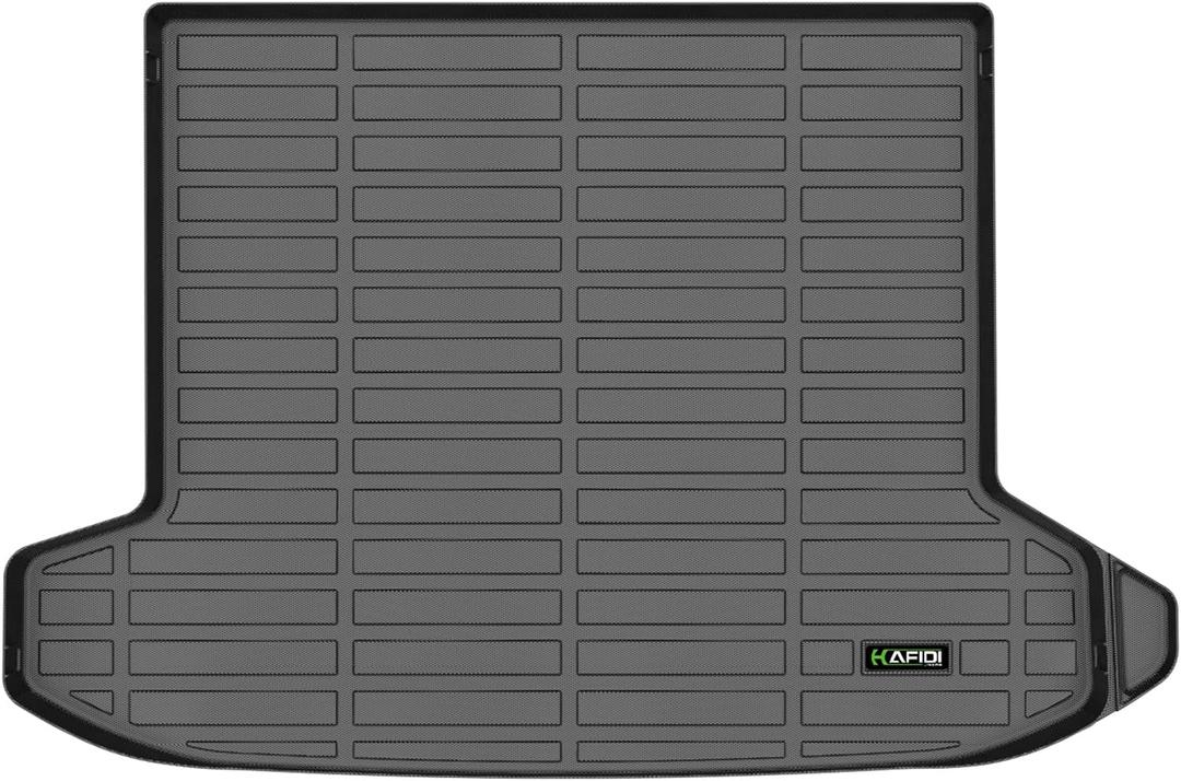 HAFIDI All Weather Cargo Liner for Hyundai Tucson 2022 2023 2024 2025 2026(Not Fit Hybrid& Plug-in Hybrid) Custom Fit Automotive Car Trunk Mat Accessories - Black