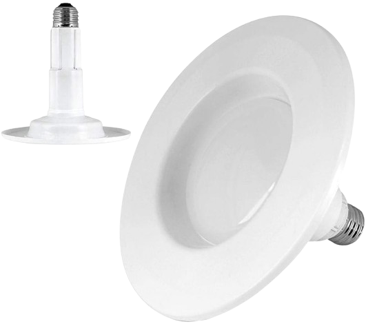 Feit Electric 5-6 inch InstaTRIM Adjustable Neck Recessed LED Downlight - 2700K Soft White - Dimmable - Pre-Mounted Trim - 65W Equivalent - 45 Year Life - 850 Lumen - High CRI | 1-Pack