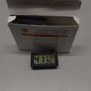 Humidity Meter Indoor Thermometer 6-Pack Mini Digital Thermometer Hygrometer Indoor Temperature Humidity Meters Gauge LCD Display Fahrenheit () for Greenhouse, Reptile Tank, Cellar, Closet